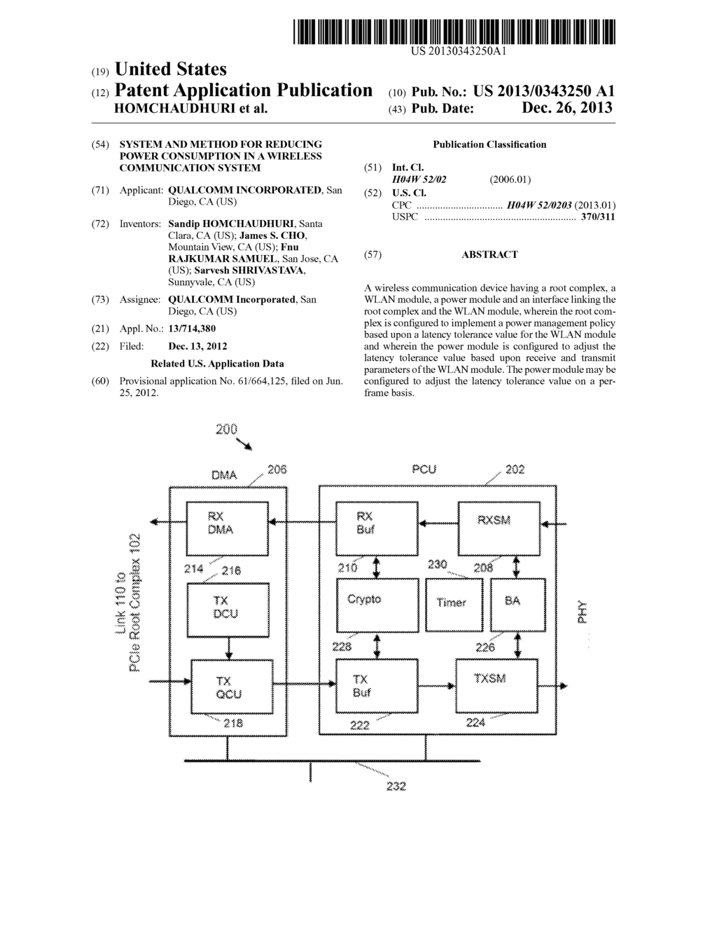 SYSTEM AND METHOD FOR REDUCING POWER CONSUMPTION IN A WIRELESS     COMMUNICATION SYSTEM - diagram, schematic, and image 01