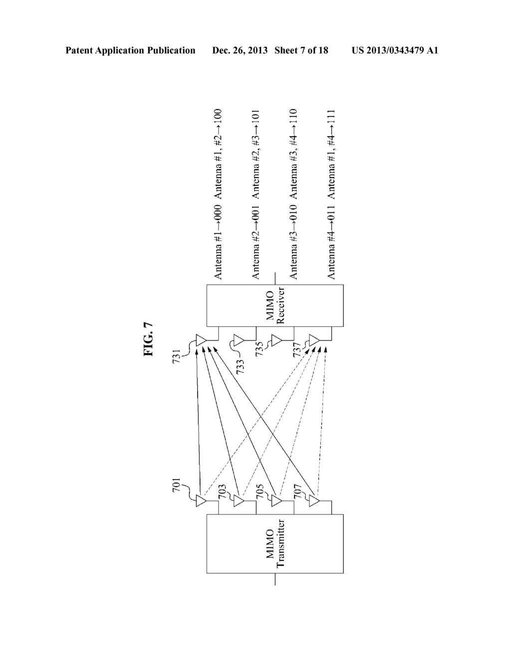 METHOD OF TRANSMITTING SECRET INFORMATION AT TRANSMITTING END AND METHOD     OF RECEIVING SECRET INFORMATION AT RECEIVING END, BASED ON MIMO     MULTIPLEXING USING ANTENNAS - diagram, schematic, and image 08