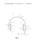 Headset With Magnetically Attached Ear Pad diagram and image