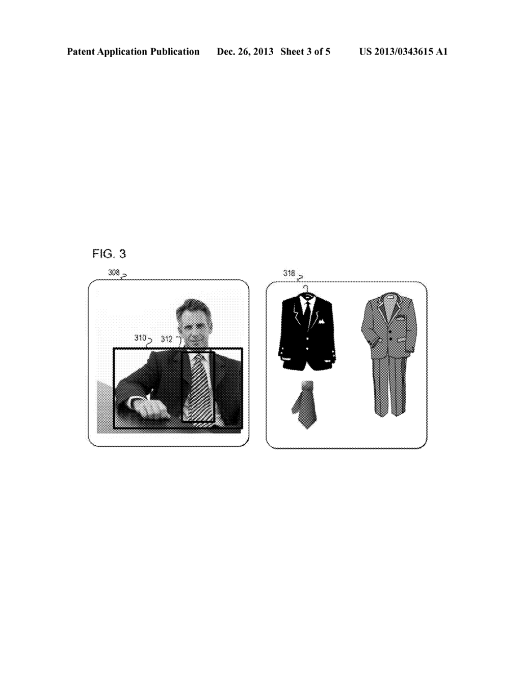 IDENTIFYING A STYLE OF CLOTHING BASED ON AN ASCERTAINED FEATURE - diagram, schematic, and image 04