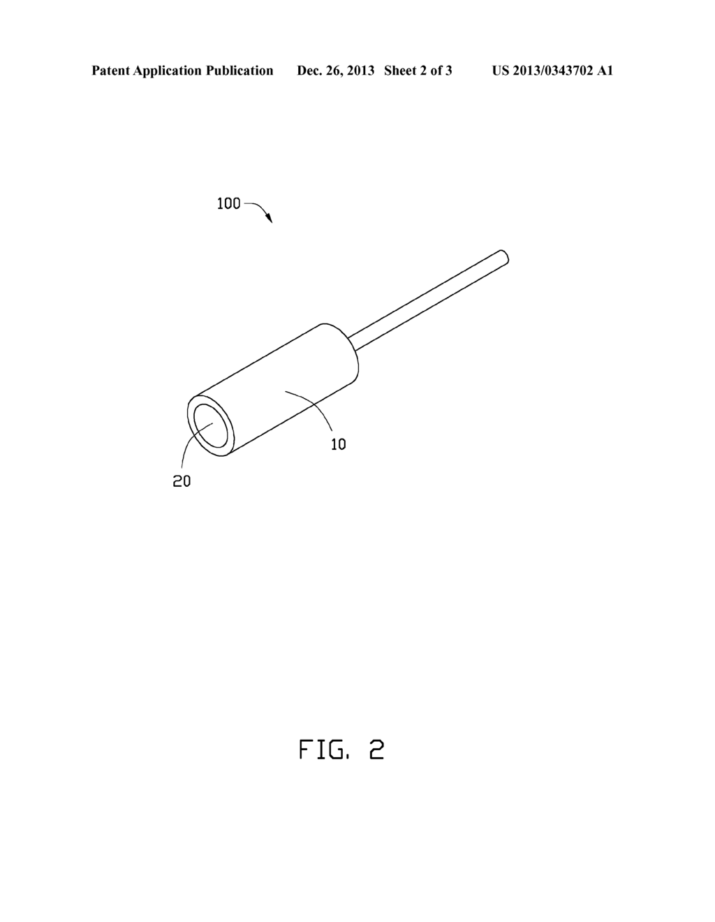 OPTICAL FIBER ASSEMBLY HAVING FIBER BRAGG GRATING - diagram, schematic, and image 03