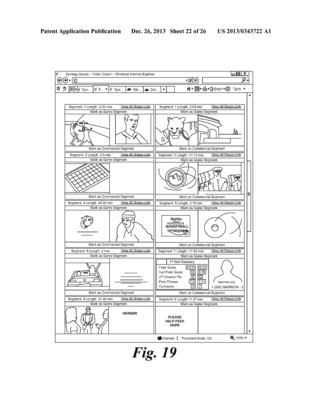 SYSTEM AND METHOD FOR DISTRIBUTED AND PARALLEL VIDEO EDITING, TAGGING AND     INDEXING - diagram, schematic, and image 23