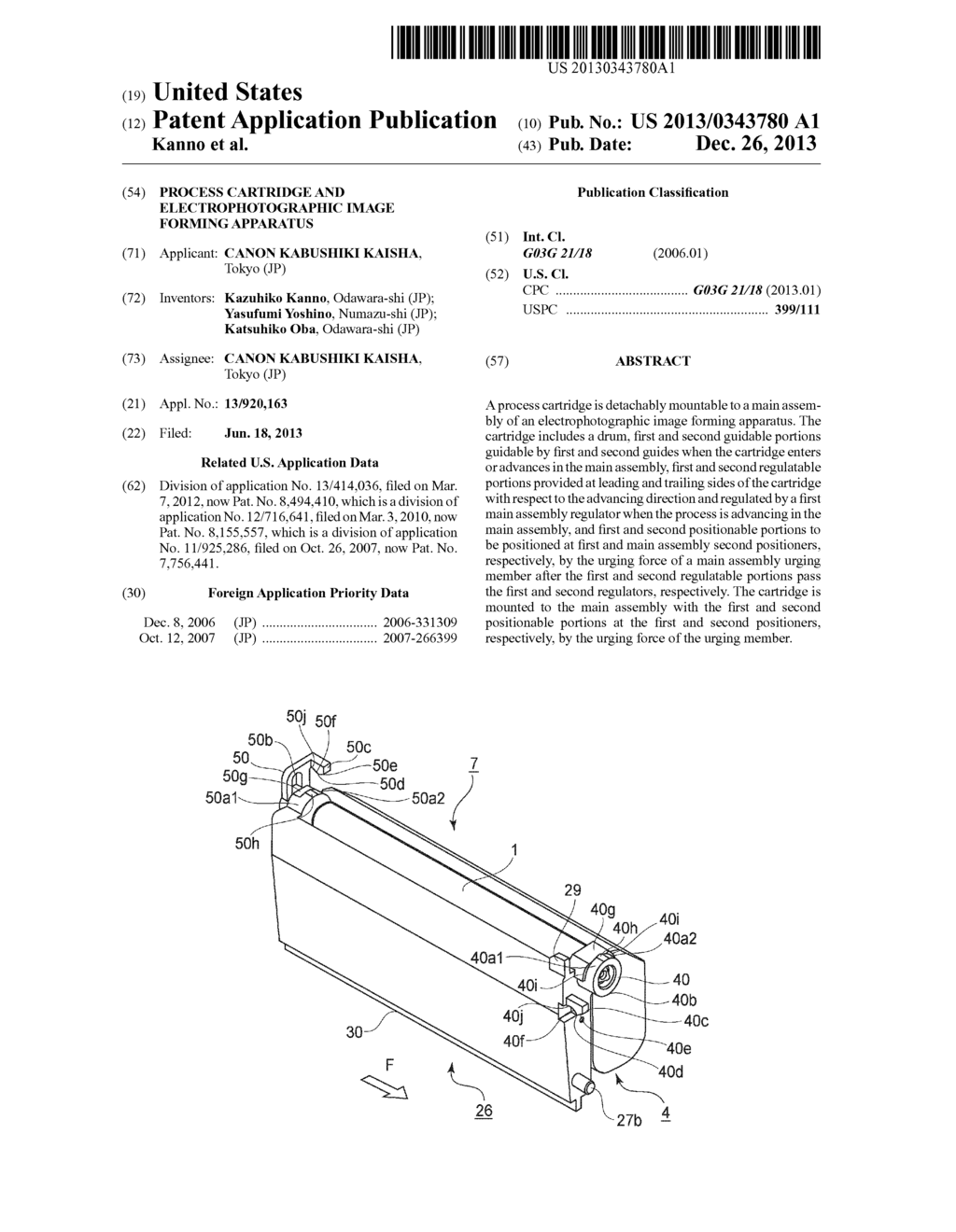 PROCESS CARTRIDGE AND ELECTROPHOTOGRAPHIC IMAGE FORMING APPARATUS - diagram, schematic, and image 01