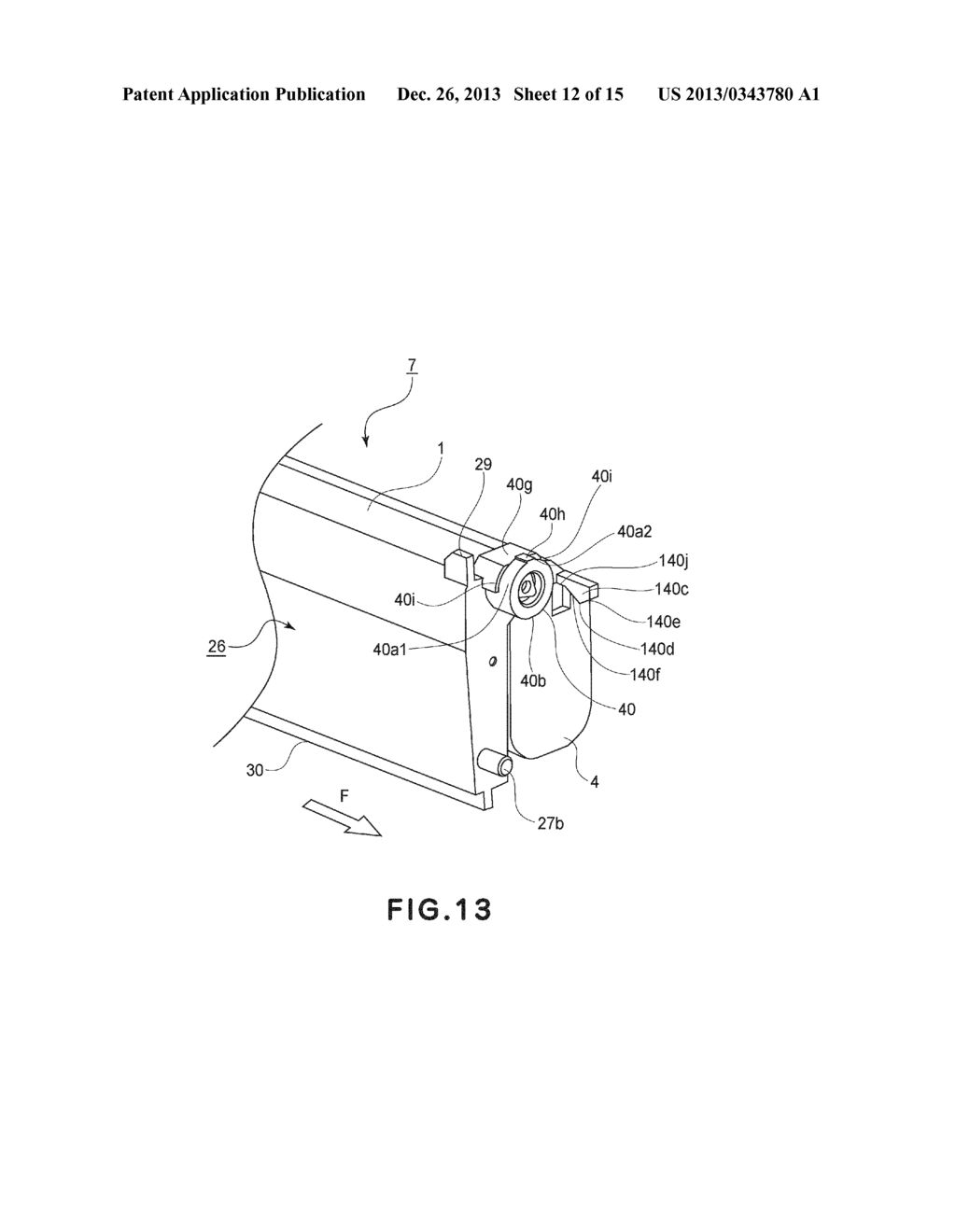 PROCESS CARTRIDGE AND ELECTROPHOTOGRAPHIC IMAGE FORMING APPARATUS - diagram, schematic, and image 13