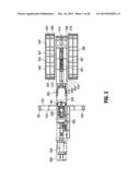 Skid mounted pipe arm with walkway and method diagram and image