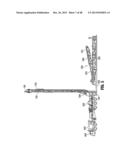 Skid mounted pipe arm with walkway and method diagram and image