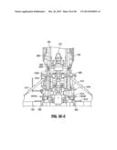 Skid mounted pipe arm with walkway and method diagram and image