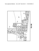 Skid mounted pipe arm with walkway and method diagram and image