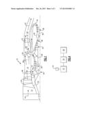 GAS TURBINE ENGINE WITH REVERSE-FLOW CORE HAVING A BYPASS FLOW SPLITTER diagram and image