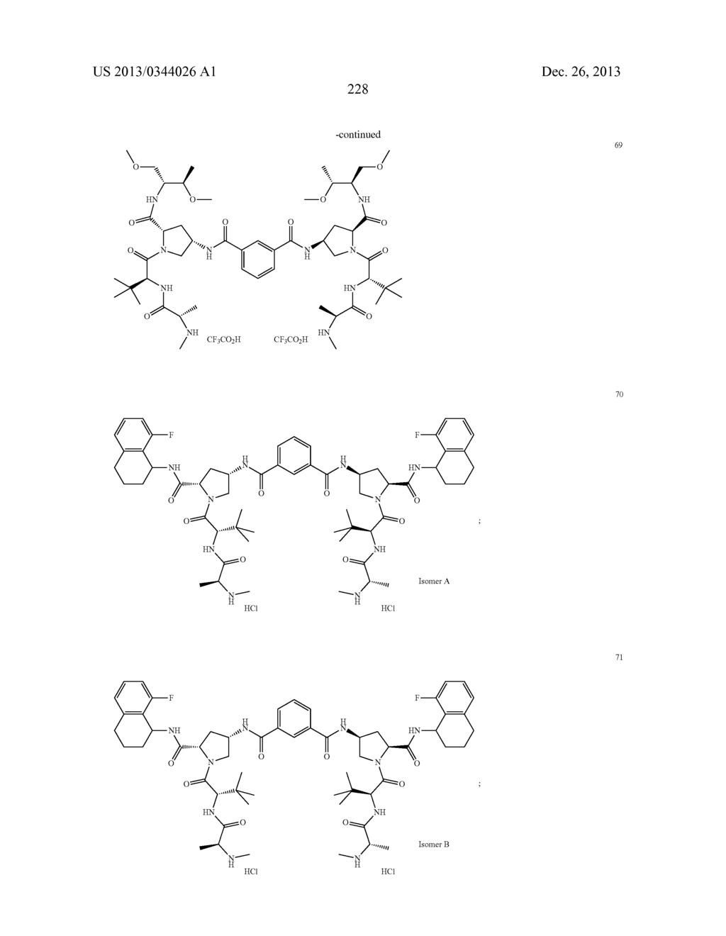 Dimeric Smac Mimetics - diagram, schematic, and image 229