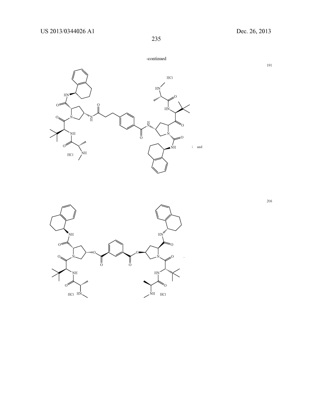 Dimeric Smac Mimetics - diagram, schematic, and image 236