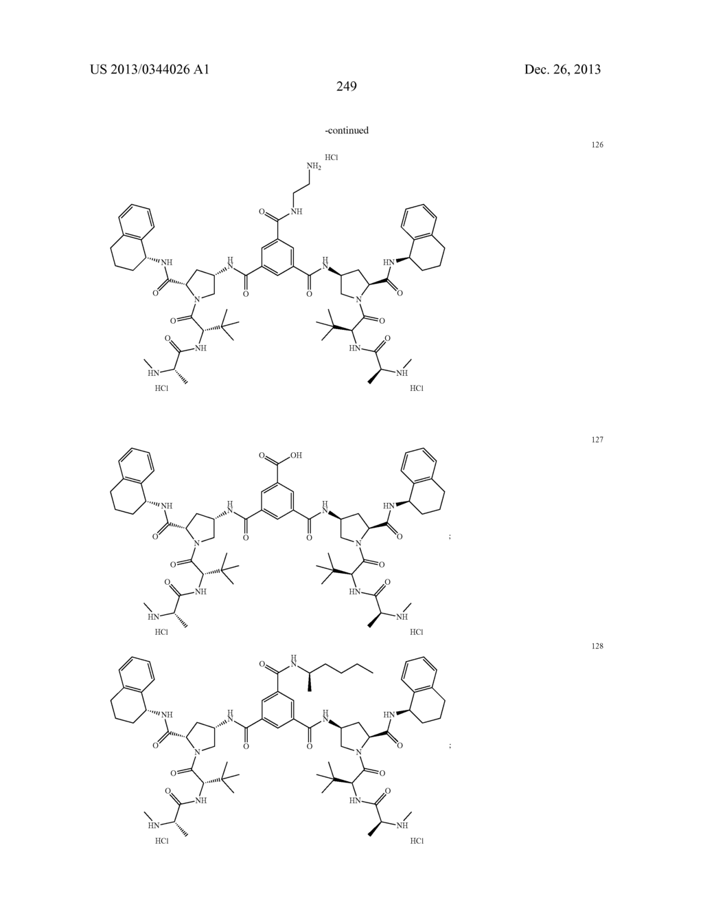 Dimeric Smac Mimetics - diagram, schematic, and image 250