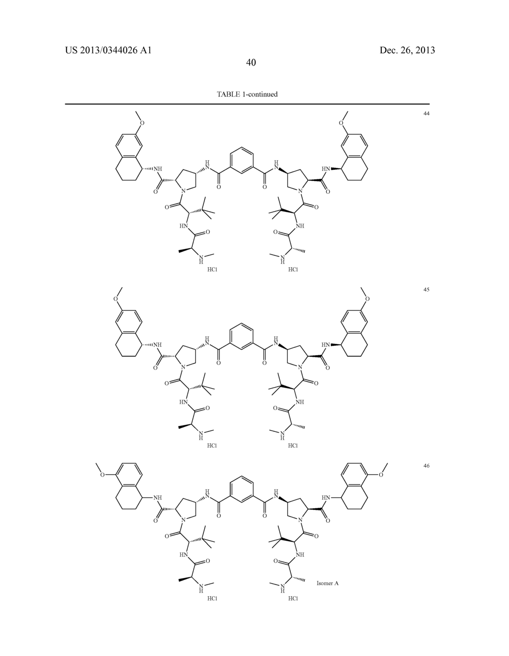 Dimeric Smac Mimetics - diagram, schematic, and image 41