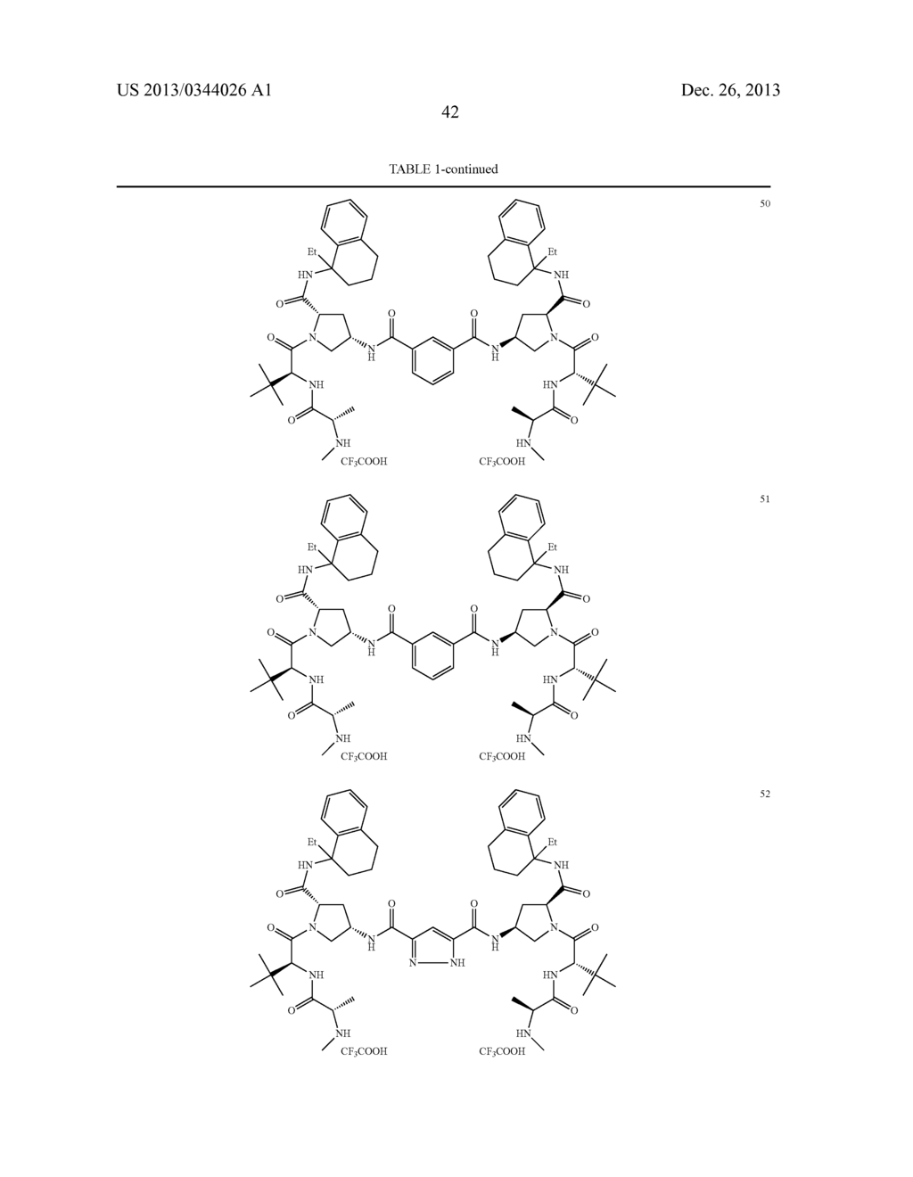 Dimeric Smac Mimetics - diagram, schematic, and image 43