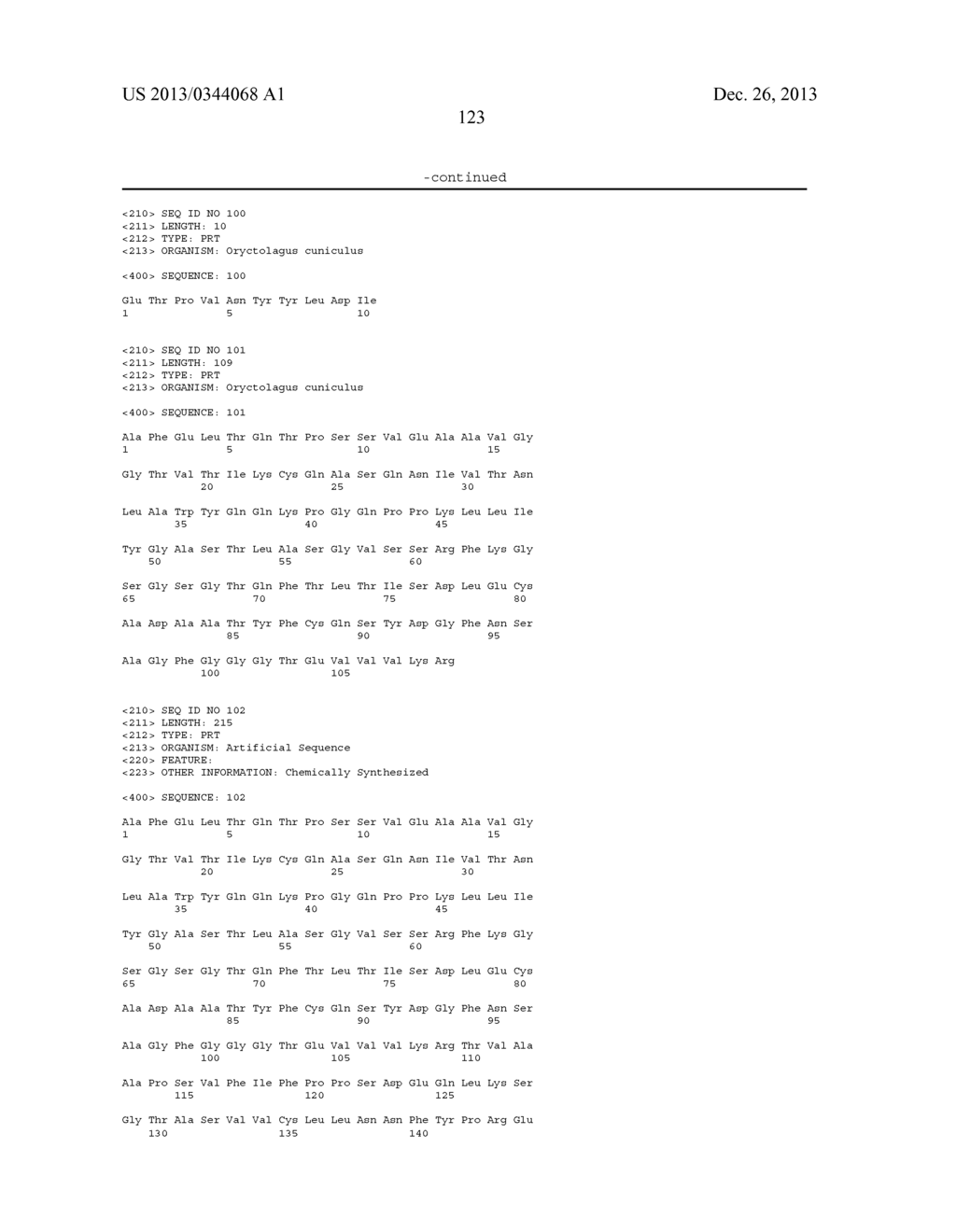 METHODS OF PREVENTING INFLAMMATION AND TREATING PAIN USING ANTI-NGF     COMPOSITIONS - diagram, schematic, and image 222