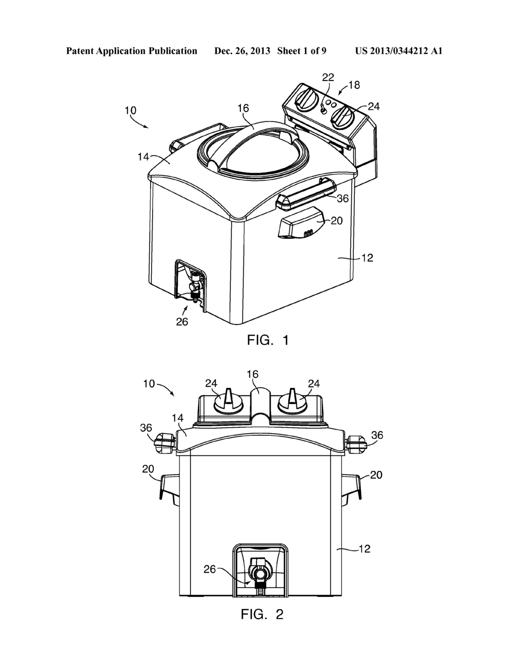 FRYING APPARATUS AND METHOD - diagram, schematic, and image 02