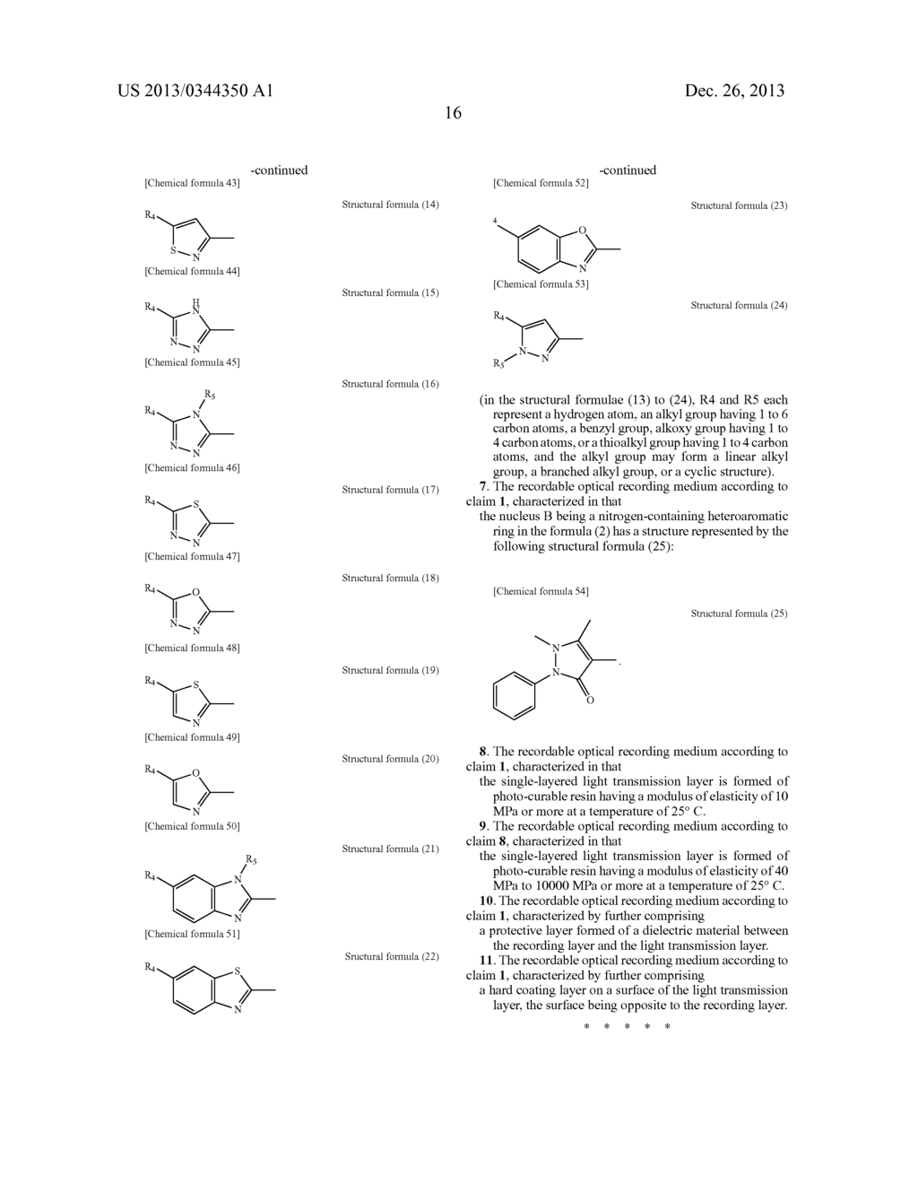 RECORDABLE OPTICAL RECORDING MEDIUM - diagram, schematic, and image 18