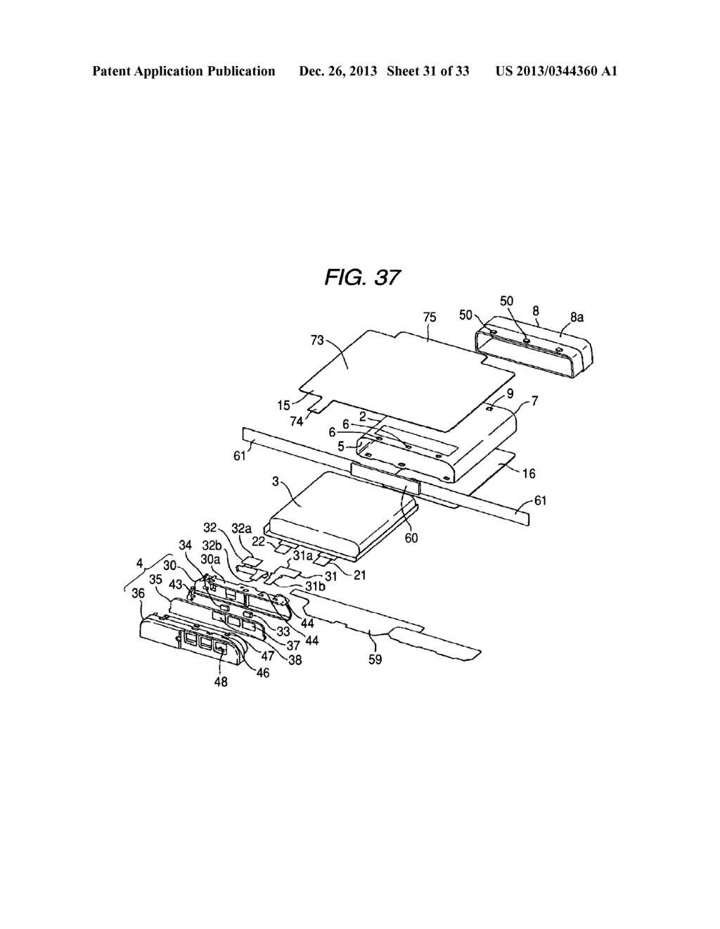 SECONDARY BATTERY - diagram, schematic, and image 32