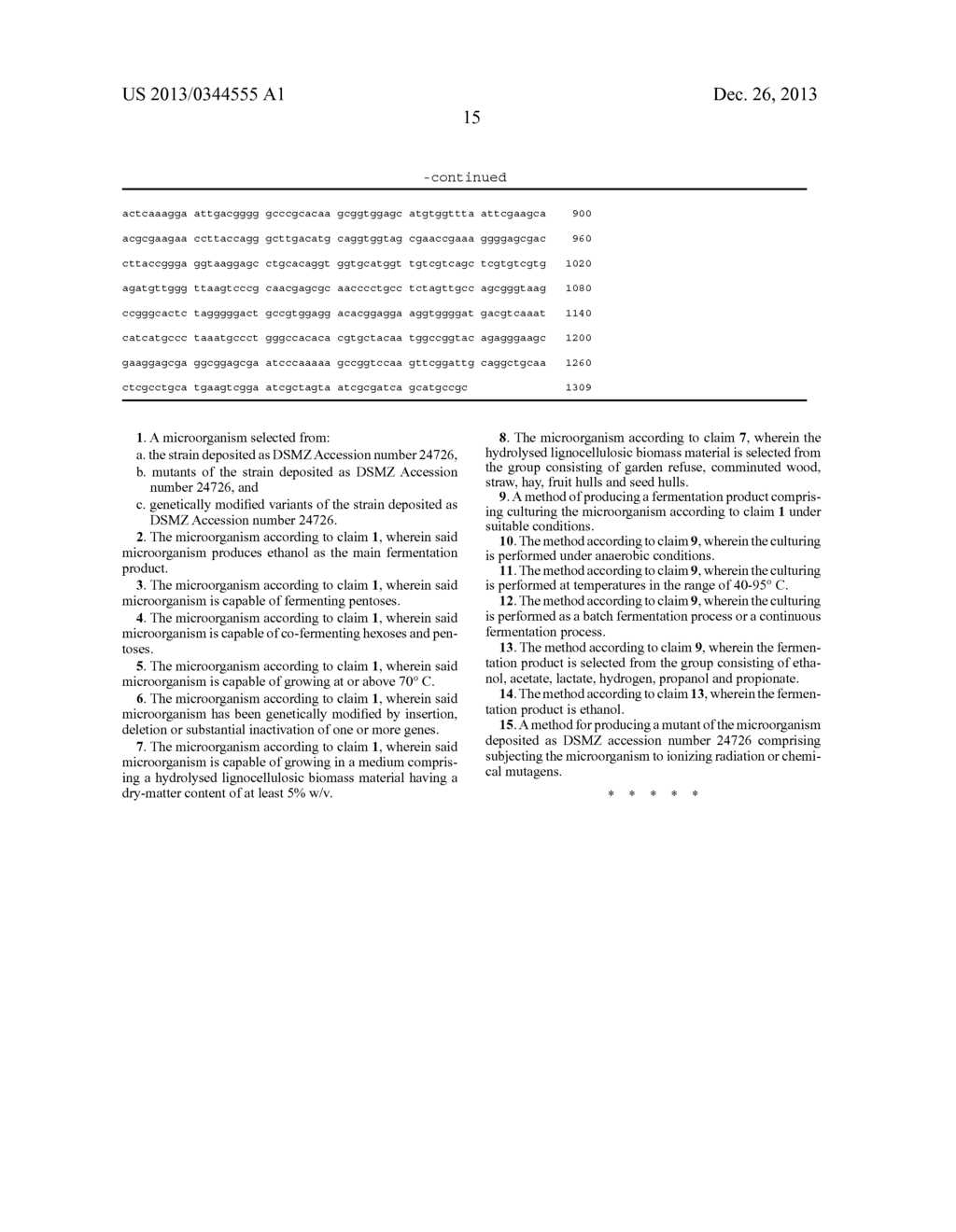 DSMZ 24726 FOR SECOND GENERATION BIO-ETHANOL PRODUCTION - diagram, schematic, and image 25