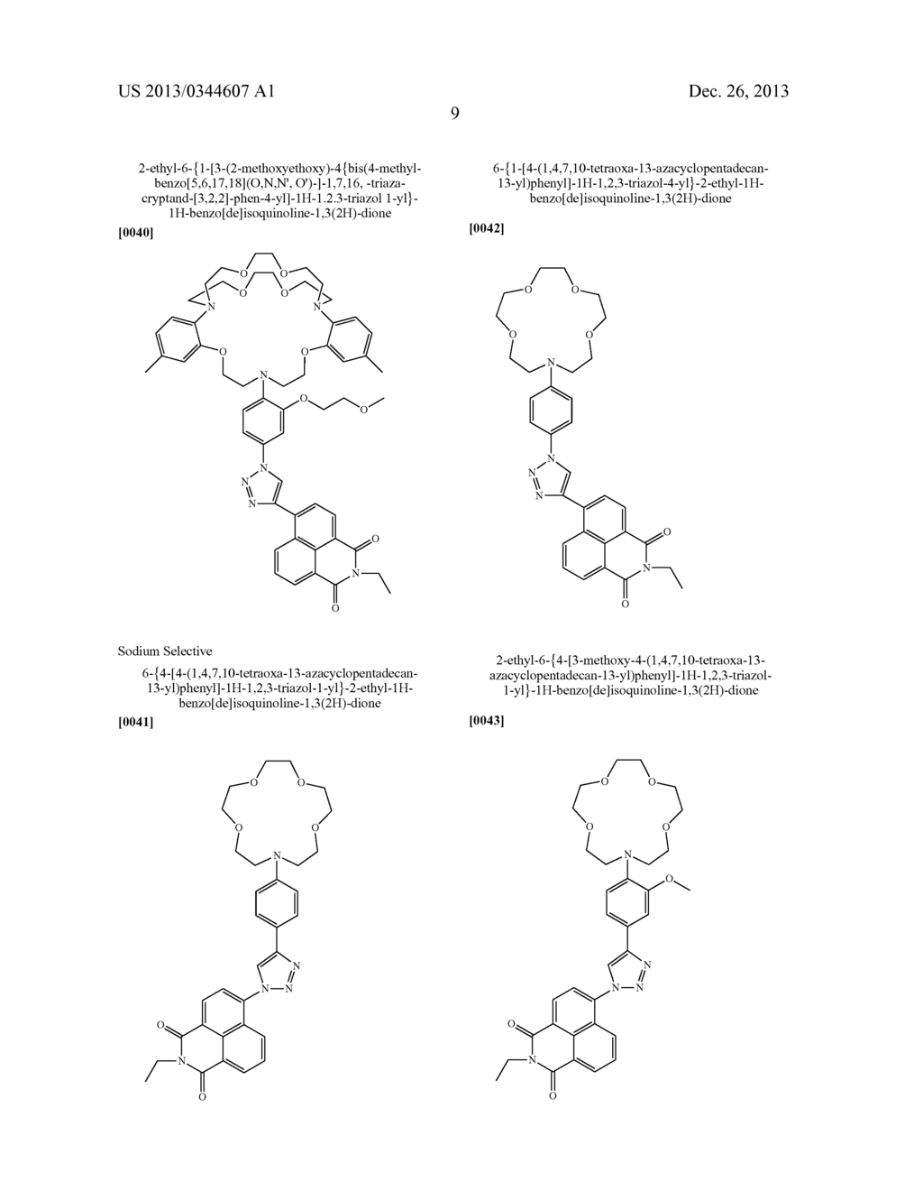 PI-CONJUGATED FLUOROIONOPHORES AND METHOD FOR DETERMINING AN ALKALI ION - diagram, schematic, and image 18