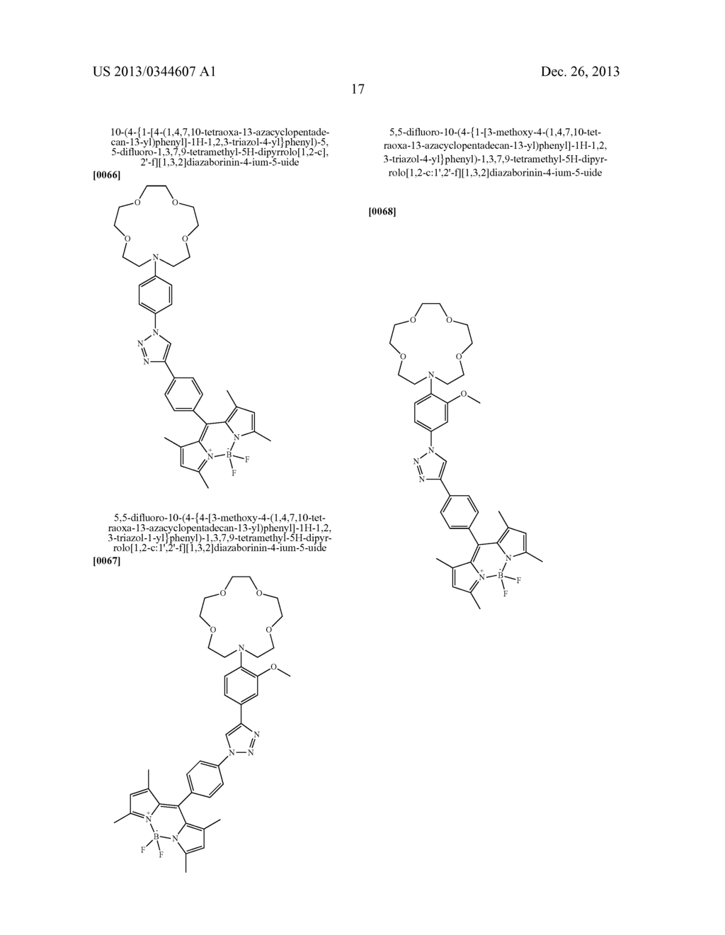 PI-CONJUGATED FLUOROIONOPHORES AND METHOD FOR DETERMINING AN ALKALI ION - diagram, schematic, and image 26