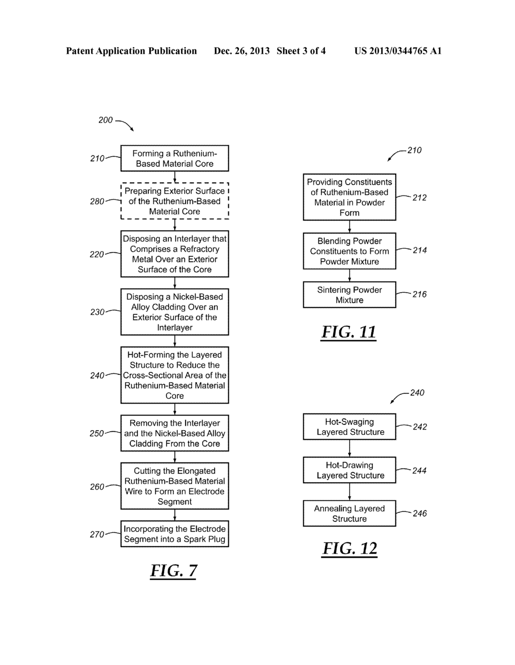 METHOD OF MANUFACTURING A SPARK PLUG ELECTRODE MATERIAL INTO A DESIRED     FORM - diagram, schematic, and image 04