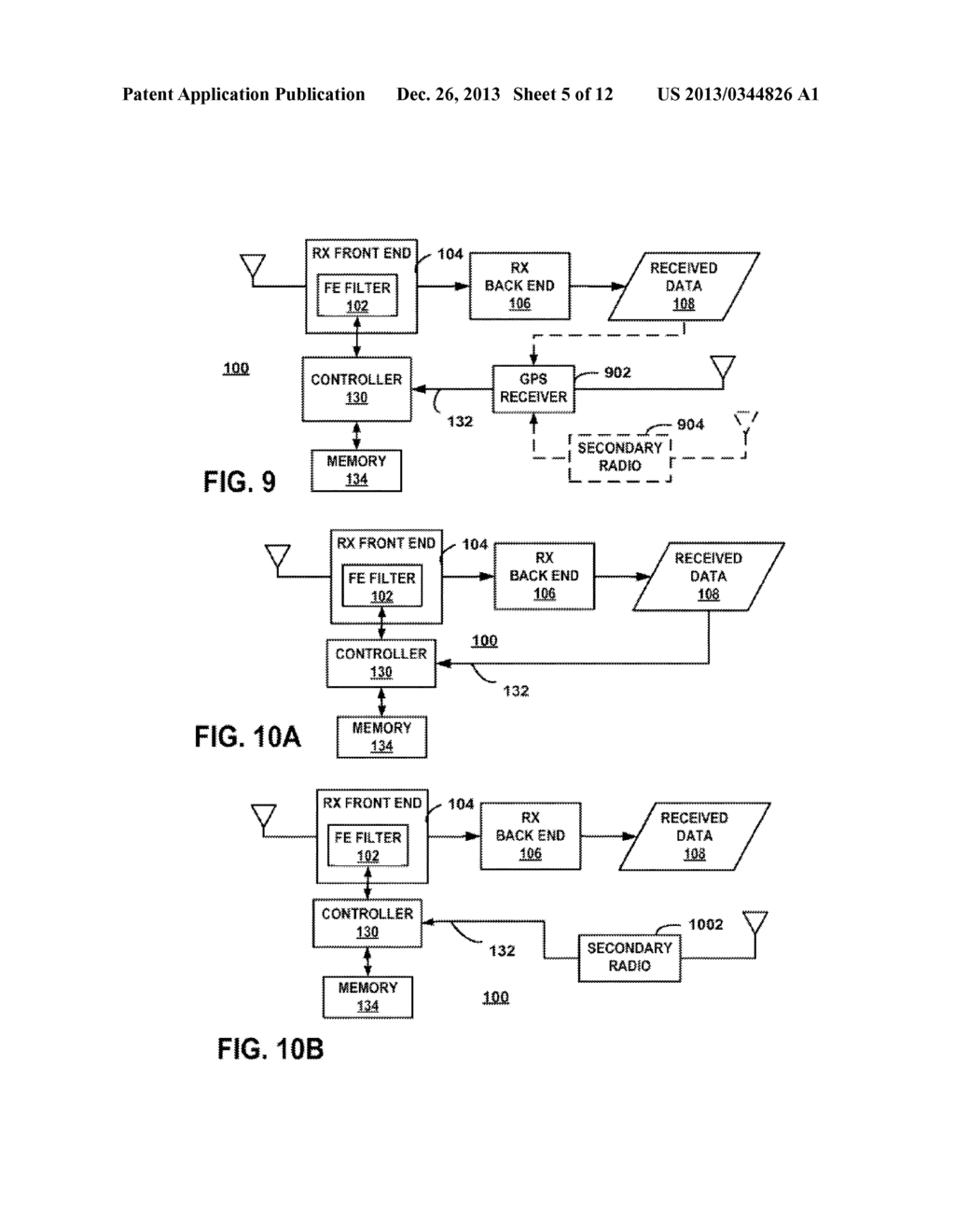 ADJUSTABLE RECEIVE FILTER RESPONSIVE TO FREQUENCY SPECTRUM INFORMATION - diagram, schematic, and image 06