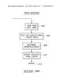 ELECTRONIC GAMING SYSTEM WITH REAL PLAYING CARDS AND MULTIPLE PLAYER     DISPLAYS FOR VIRTUAL CARD AND BETTING IMAGES diagram and image