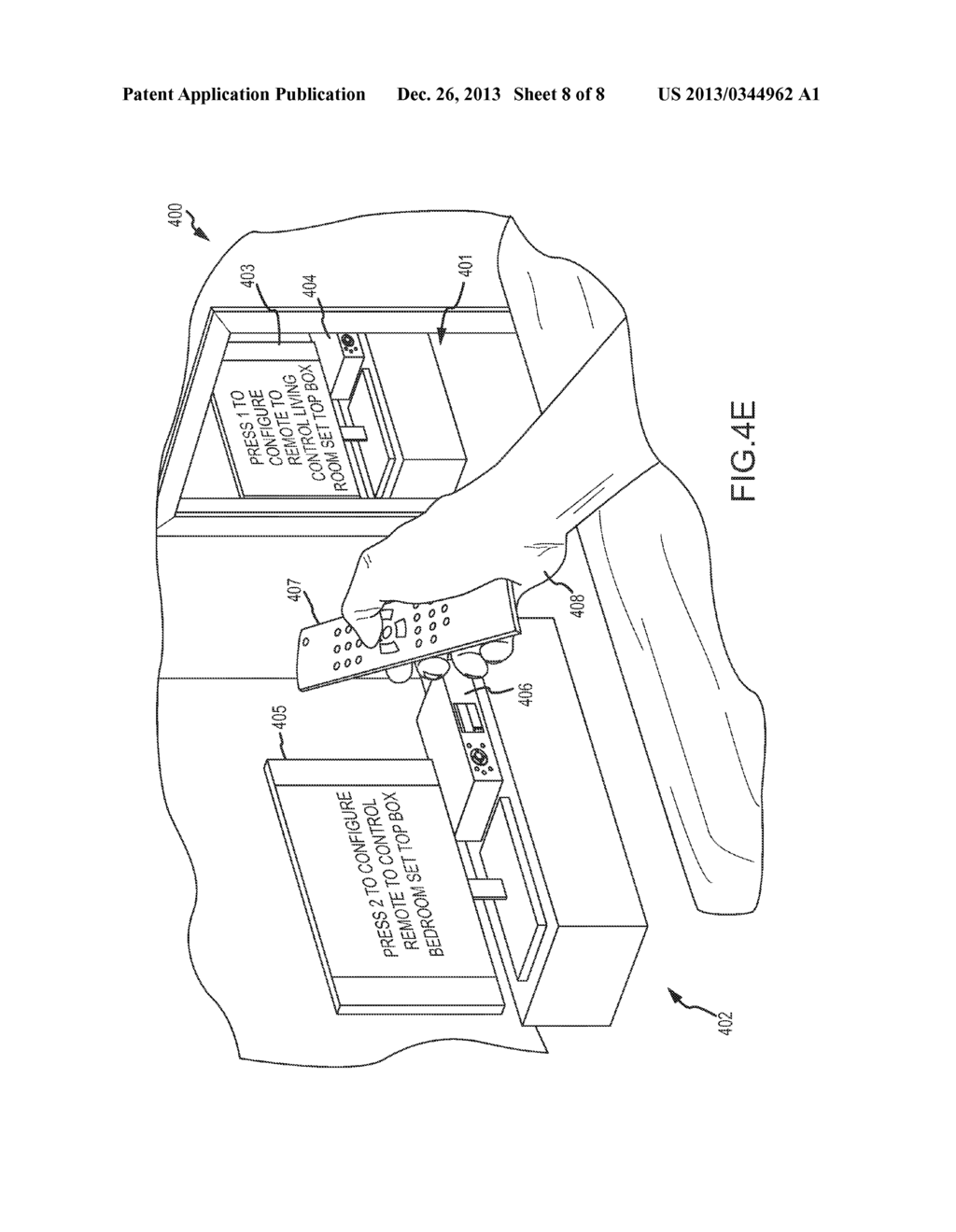 ASSISTING USE OF CONTROL DEVICES WITH DIFFERENT CONTENT PLAYERS IN A     NETWORK - diagram, schematic, and image 09