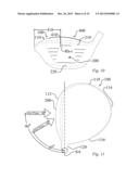 HIGH VOLUME AERODYNAMIC GOLF CLUB HEAD HAVING A POST APEX ATTACHMENT     PROMOTING REGION diagram and image