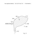 HIGH VOLUME AERODYNAMIC GOLF CLUB HEAD HAVING A POST APEX ATTACHMENT     PROMOTING REGION diagram and image