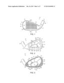 GOLF CLUB HAVING A REINFORCED BALL STRIKING PLATE diagram and image