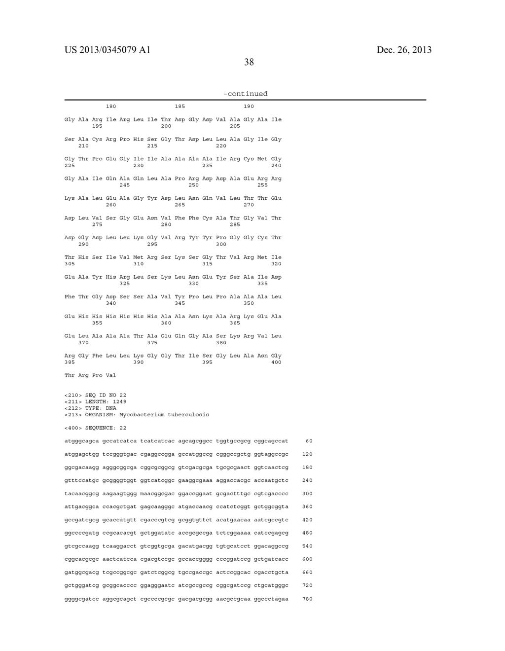 MYCOBACTERIUM TUBERCULOSIS ANTIGENS AND COMBINATIONS THEREOF HAVING HIGH     SEROREACTIVITY - diagram, schematic, and image 44