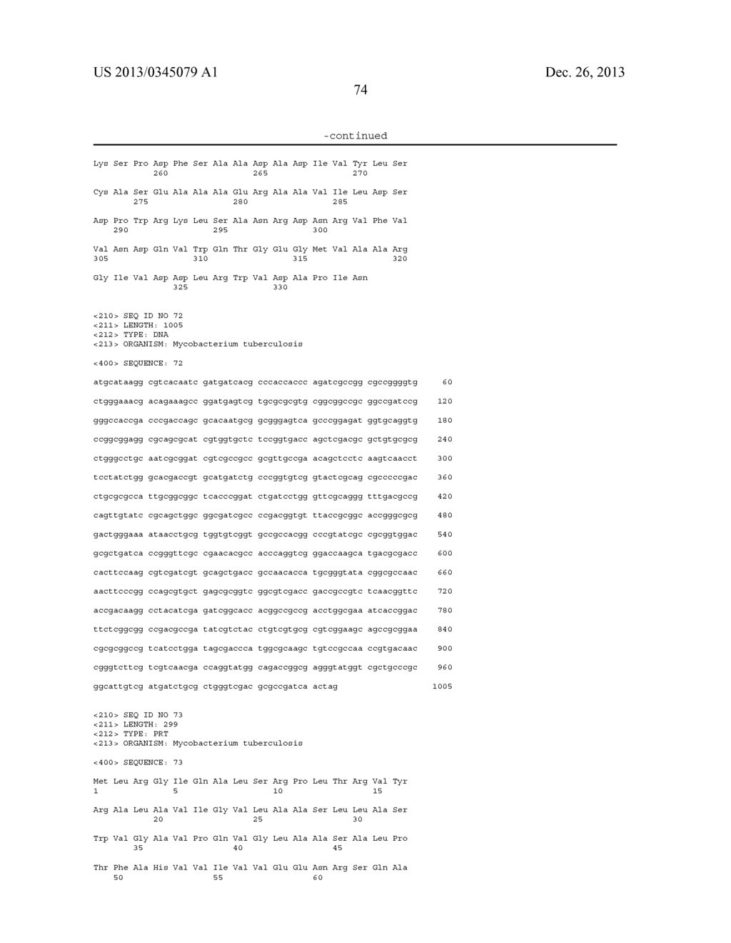 MYCOBACTERIUM TUBERCULOSIS ANTIGENS AND COMBINATIONS THEREOF HAVING HIGH     SEROREACTIVITY - diagram, schematic, and image 80