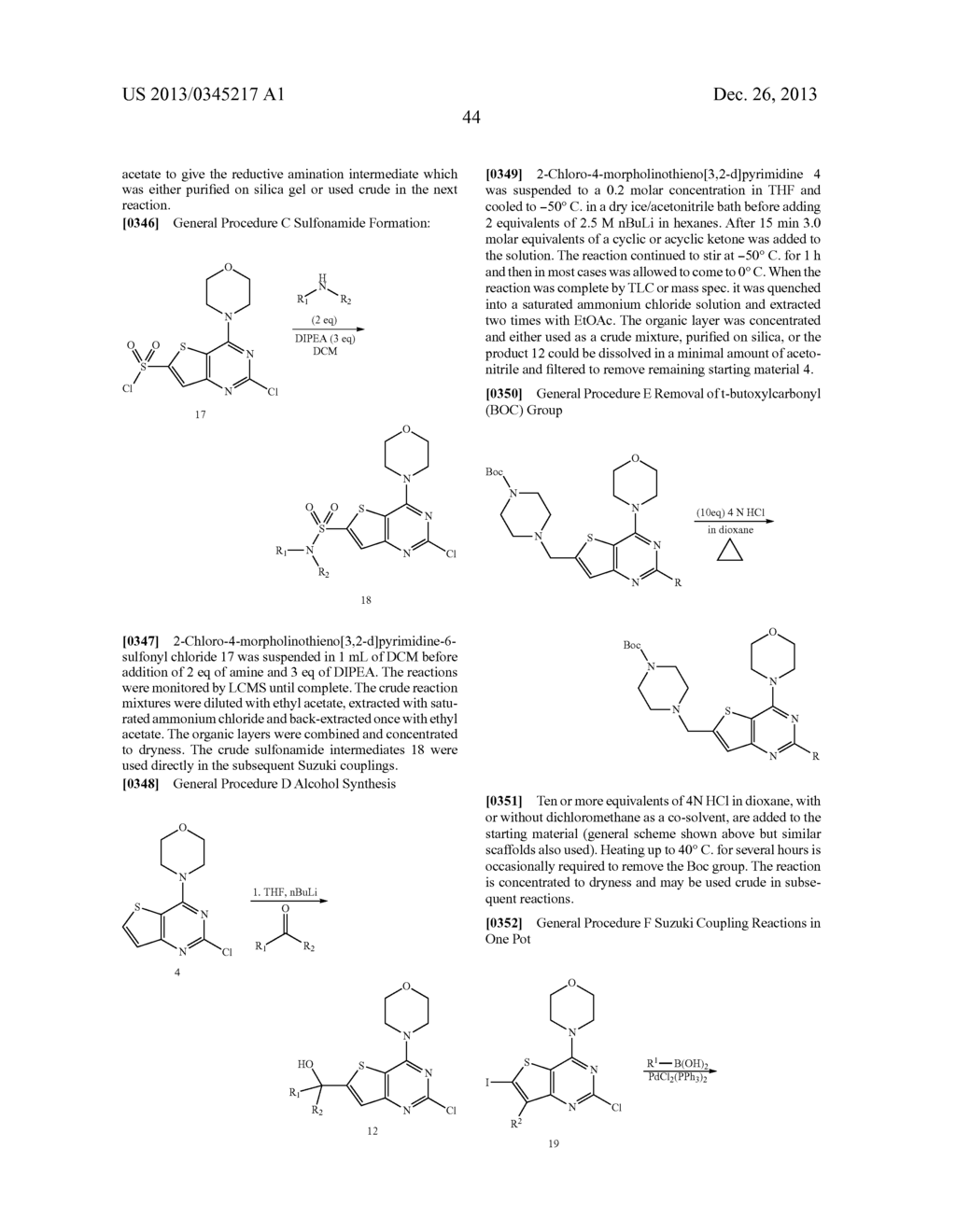 COMBINATIONS OF PHOSPHOINOSITIDE 3-KINASE INHIBITOR COMPOUNDS AND     CHEMOTHERAPEUTIC AGENTS, AND METHODS OF USE - diagram, schematic, and image 102