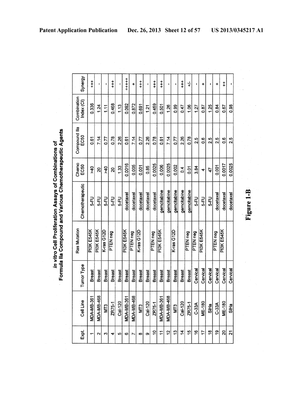 COMBINATIONS OF PHOSPHOINOSITIDE 3-KINASE INHIBITOR COMPOUNDS AND     CHEMOTHERAPEUTIC AGENTS, AND METHODS OF USE - diagram, schematic, and image 13