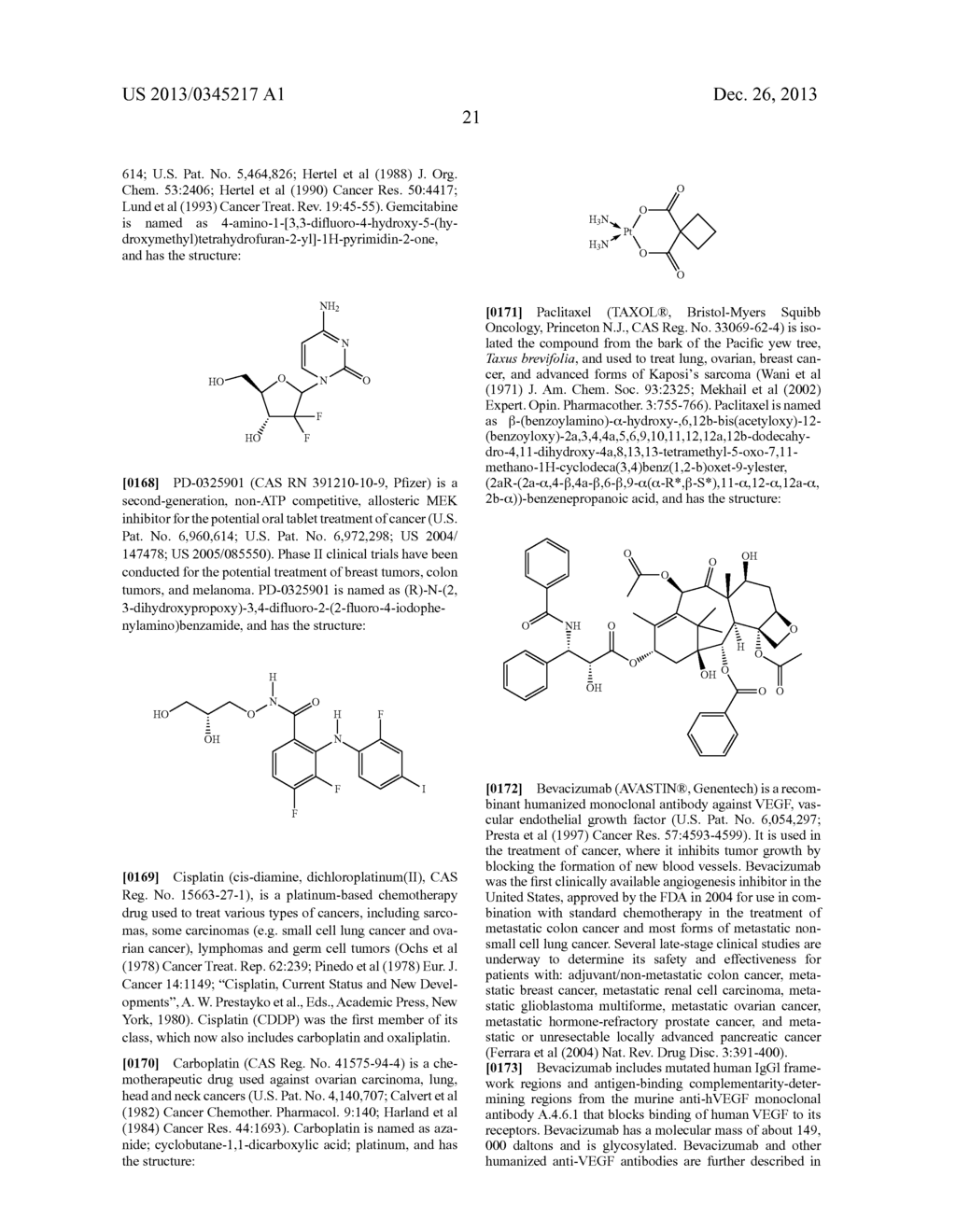 COMBINATIONS OF PHOSPHOINOSITIDE 3-KINASE INHIBITOR COMPOUNDS AND     CHEMOTHERAPEUTIC AGENTS, AND METHODS OF USE - diagram, schematic, and image 79