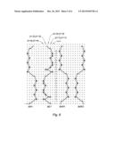 Prosthesis Comprising a Three-Dimensional and Openworked Knit diagram and image