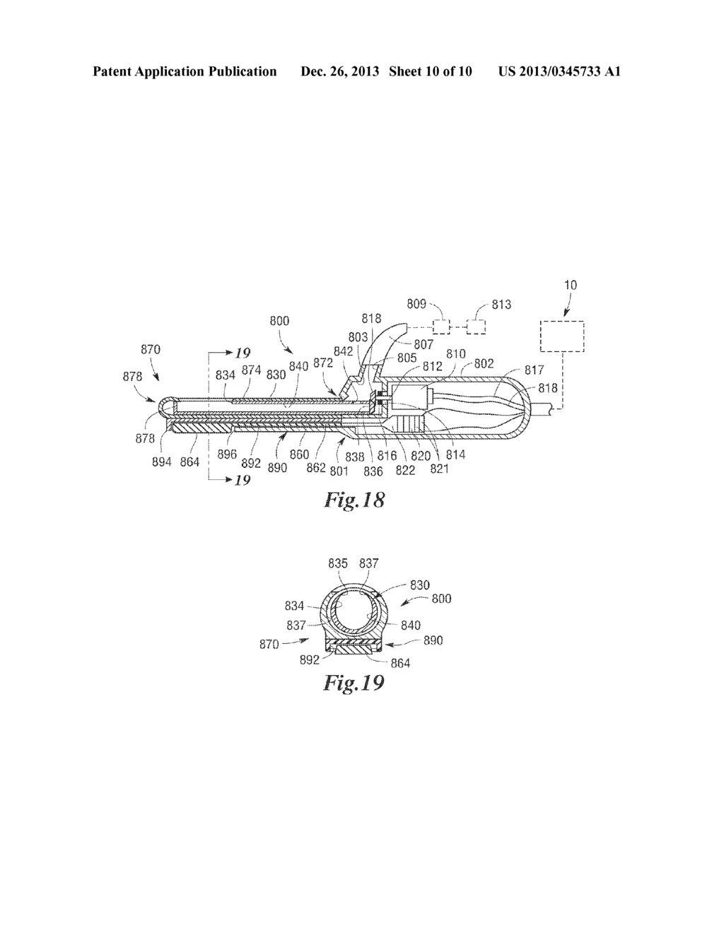 DUAL PURPOSE SURGICAL INSTRUMENT FOR CUTTING AND COAGULATING TISSUE - diagram, schematic, and image 11