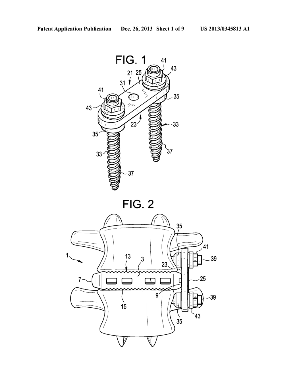 Dual Anchor Lateral Vertebral Body Fixation Plates - diagram, schematic, and image 02