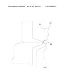 PROCEDURE FOR CONTROLLING THE SHAPE OF A COMPLEX METAL PROFILE OBTAINED BY     A SERIES OF SUCCESSIVE BENDINGS OF A SHEET METAL ON A PANEL BENDER diagram and image