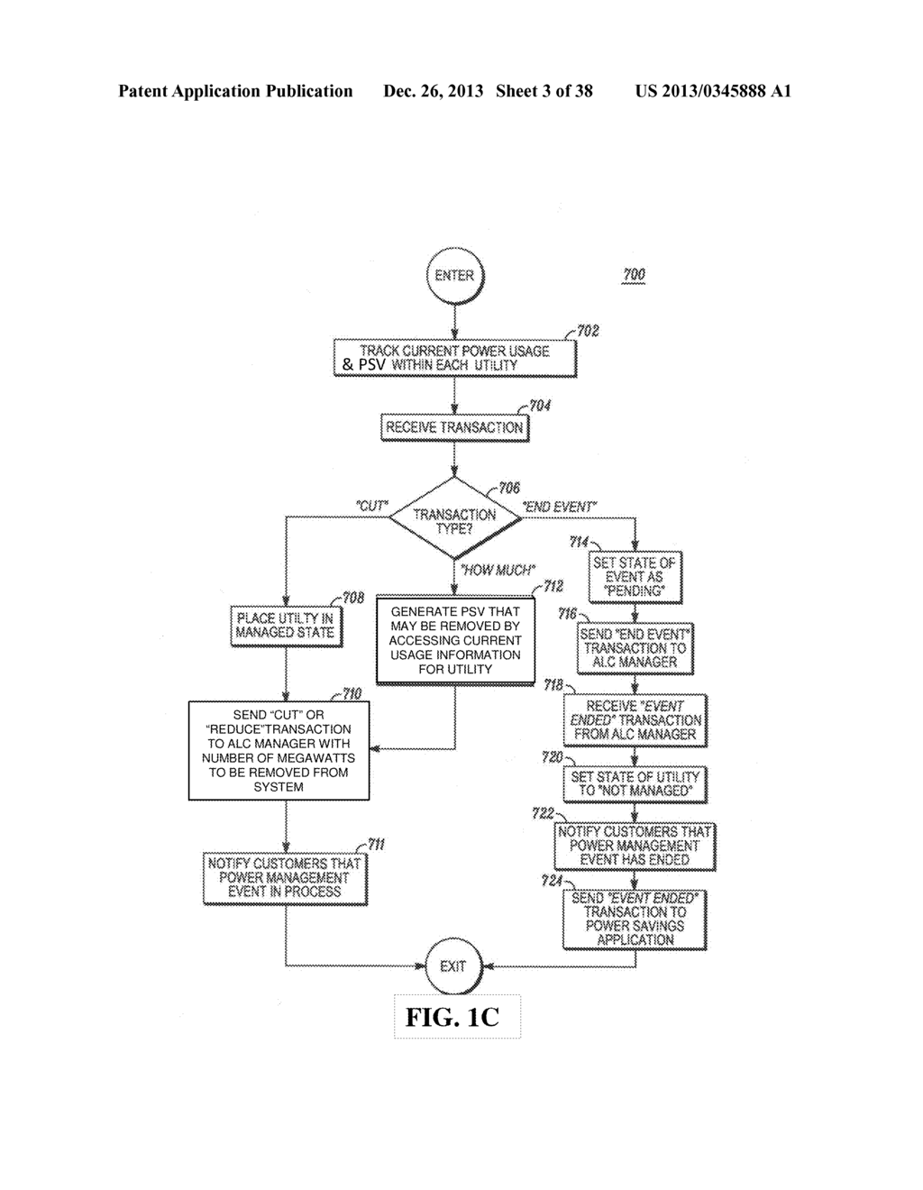 METHOD AND APPARATUS FOR ACTIVELY MANAGING ELECTRIC POWER OVER AN ELECTRIC     POWER GRID - diagram, schematic, and image 04