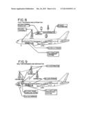 Computer network for calculating aircraft cornering friction based on data     received from an aircraft s on board flight data management system diagram and image