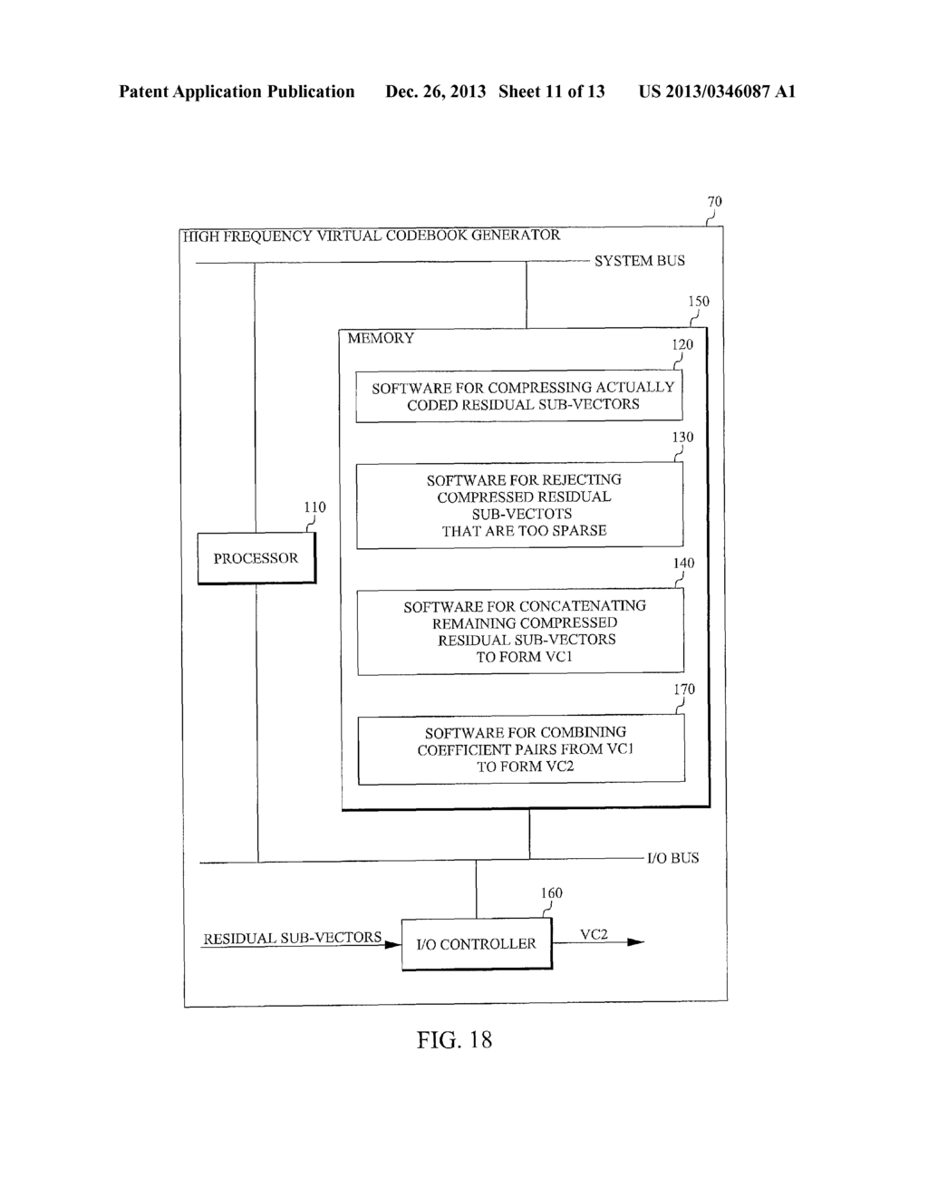 Filling of Non-Coded Sub-Vectors in Transform Coded Audio Signals - diagram, schematic, and image 12