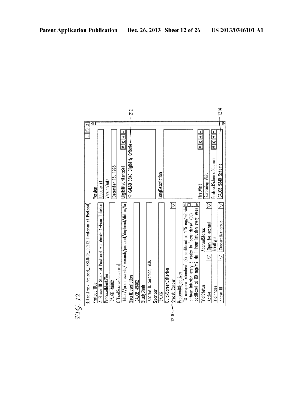 CLINICAL TRIALS MANAGEMENT SYSTEM AND METHOD - diagram, schematic, and image 13