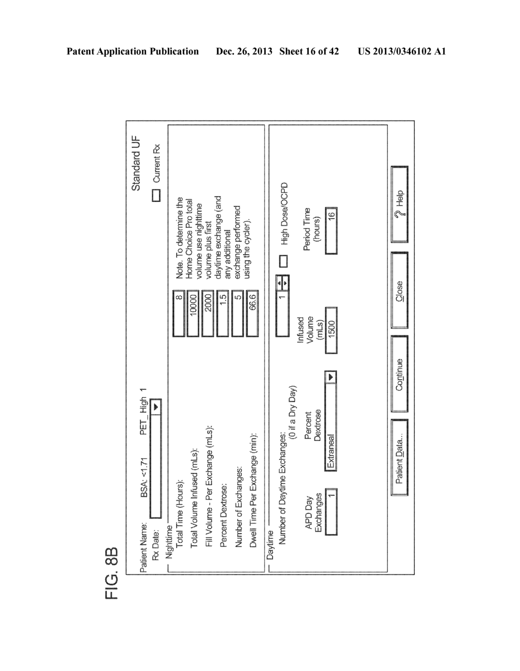 DIALYSIS TREATMENT PRESCRIPTION SYSTEM AND METHOD - diagram, schematic, and image 17