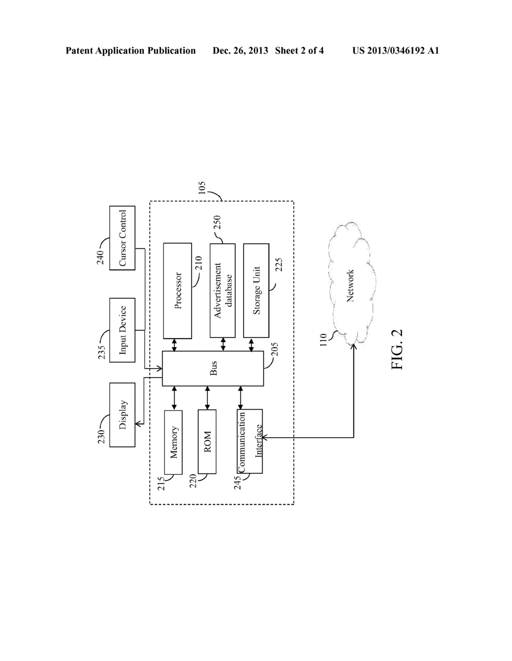 METHOD AND SYSTEM FOR DISPLAYING A THEME BASED ADVERTISEMENT ON A SEARCH     BOX - diagram, schematic, and image 03