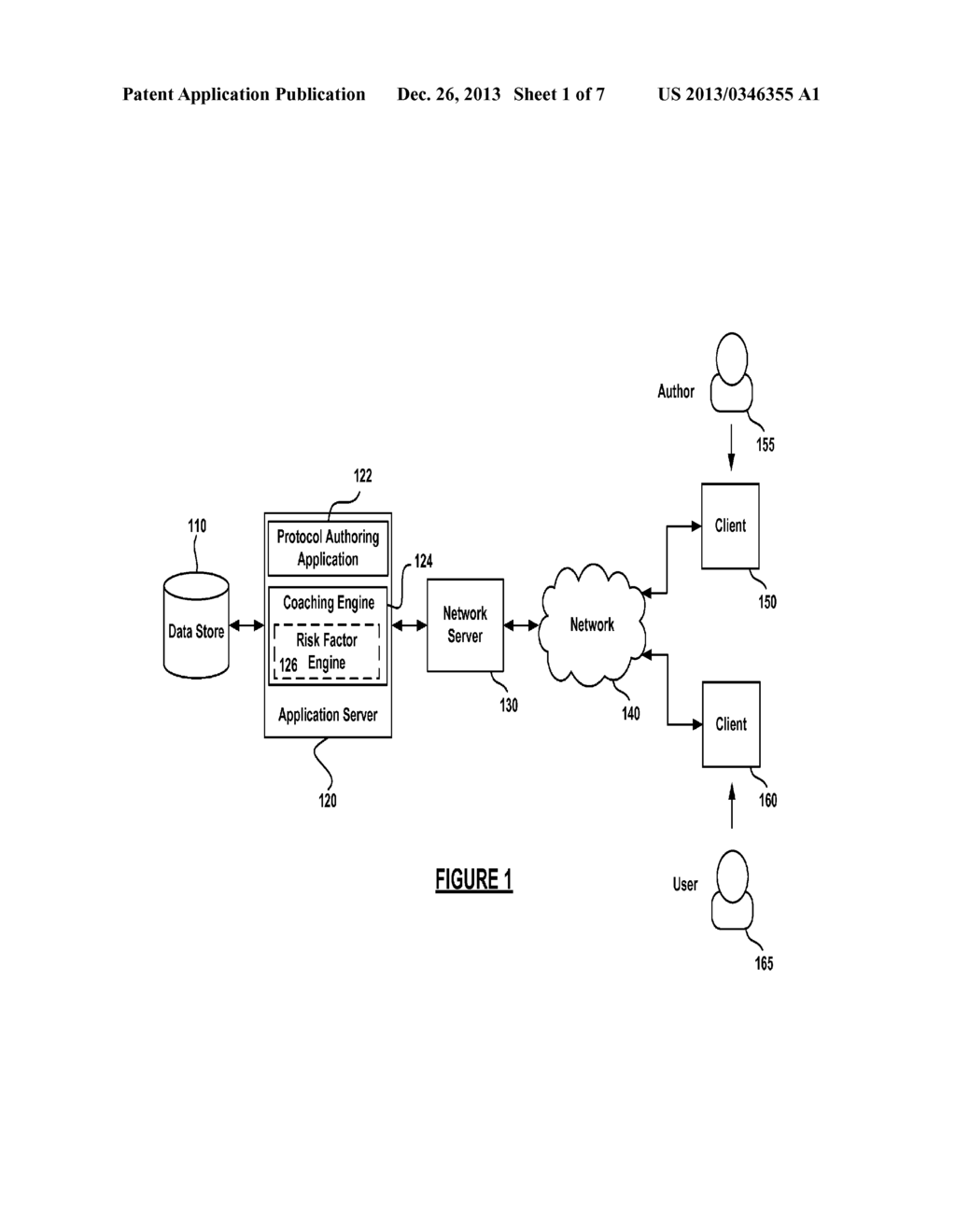 RISK FACTOR ENGINE THAT DETERMINES A USER HEALTH SCORE - diagram, schematic, and image 02