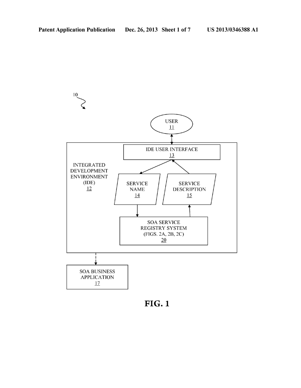 SEARCH CAPABILITY ENHANCEMENT IN SERVICE ORIENTED ARCHITECTURE (SOA)     SERVICE REGISTRY SYSTEM - diagram, schematic, and image 02