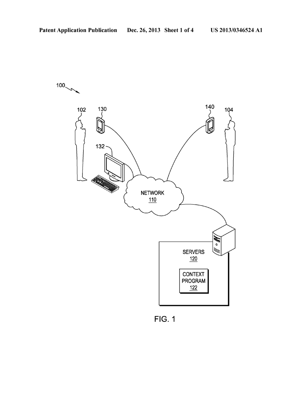 GATHERING CONTEXT INFORMATION FOR A COMMUNICATION - diagram, schematic, and image 02